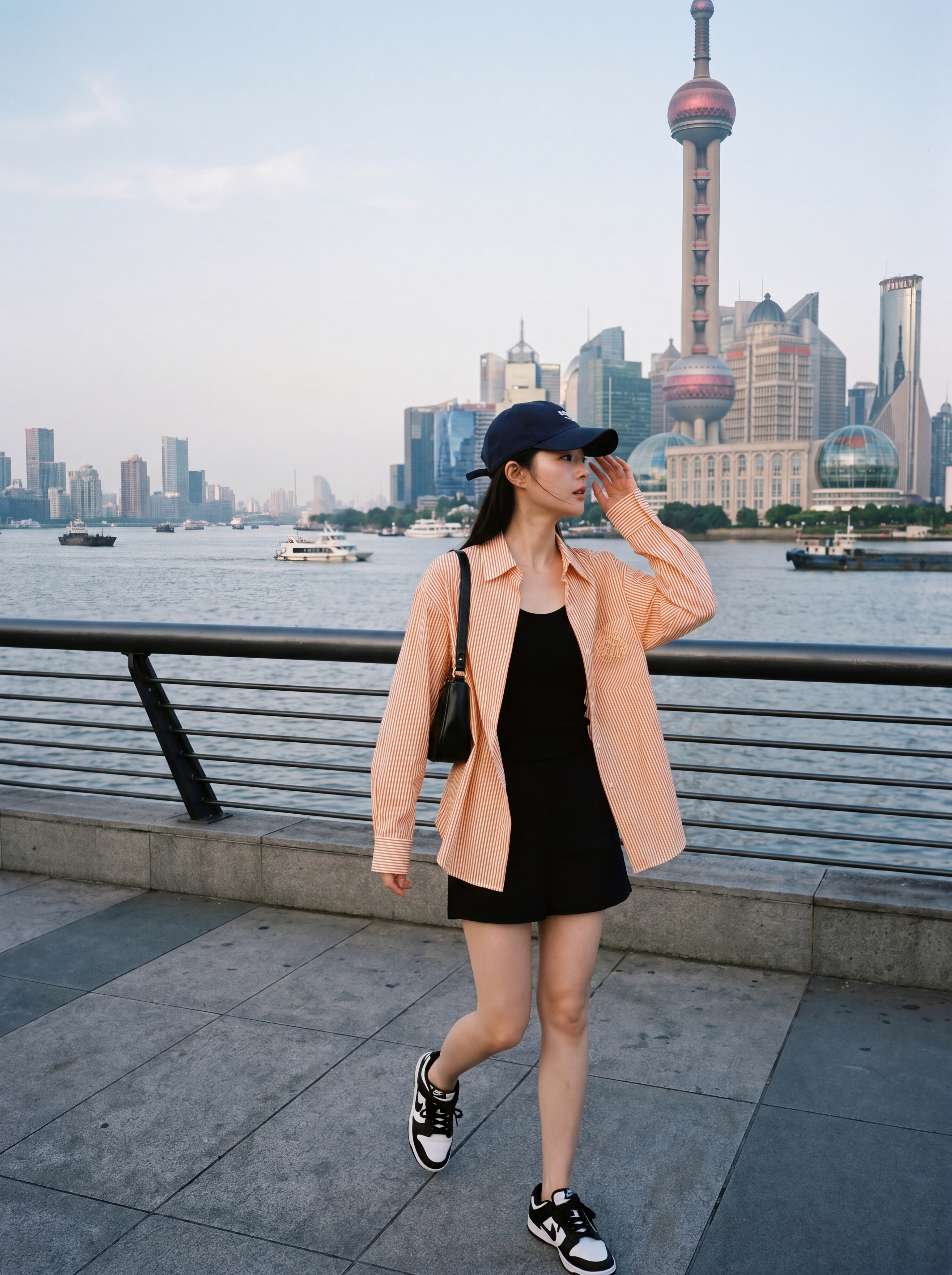 Shanghai Bund Streetwear - Kan Studio AI